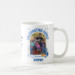 HANUKKAH FAMILY REUNION Custom Name  Coffee Mug<br><div class="desc">Customisable Photo HANUKKAH FAMILY REUNION Mug with name,  which you can PERSONALIZE. Upload your photo and personalise the text with your name and special event. Add a tribute at the centre to commemorate your special occasion. Matching shirts and gifts available for all the family.</div>