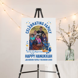 HANUKKAH FAMILY REUNION Customisable Photo 