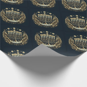 Hanukkah Festival of Lights Wrapping Paper