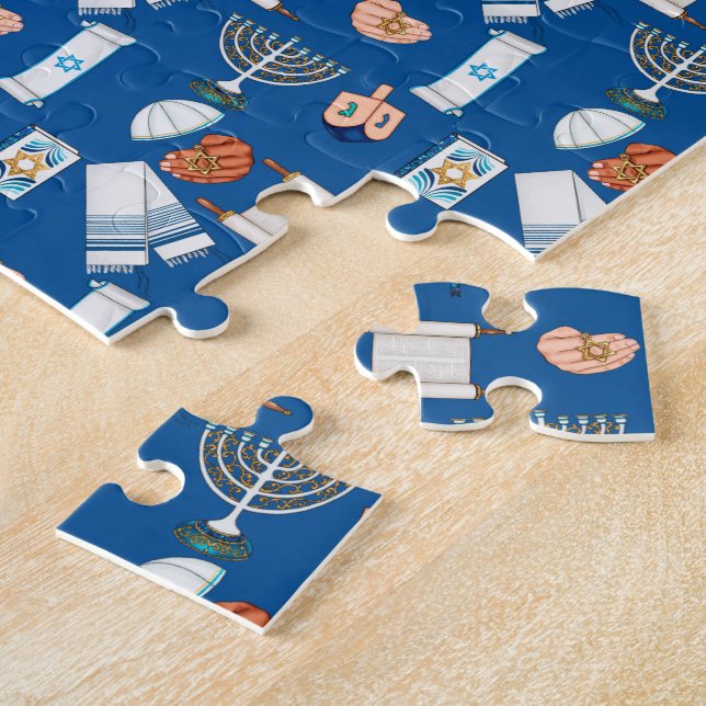 Hanukkah Fun Jigsaw Puzzle (Side)