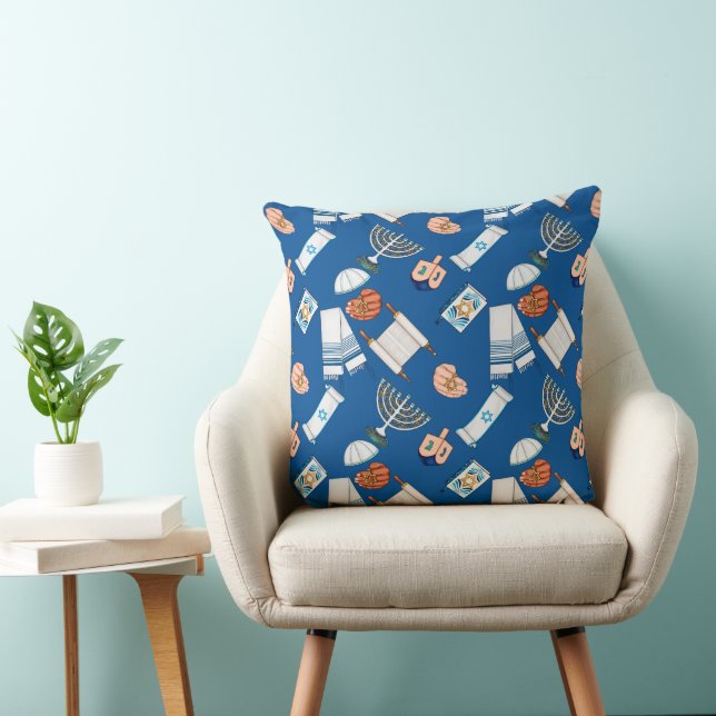 Hanukkah Fun Pillow (Chair)