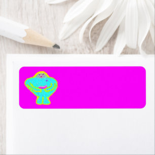 Hanukkah Gelt the Golem Return Address Label