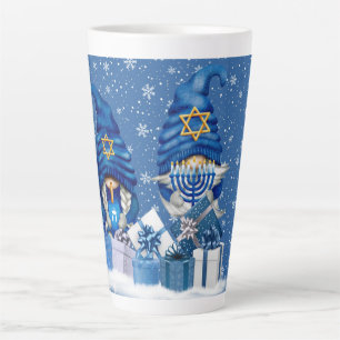 Hanukkah Gnomes Latte Mug
