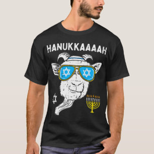Hanukkah Goat Chanukah Jewish Farm Farmer T-Shirt