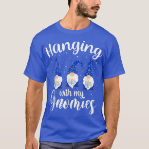 Hanukkah Hanging With My Gnomies holiday Chanukah T-Shirt
