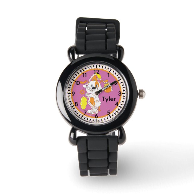 Hanukkah Happy Dog Watch Personalize (Front)
