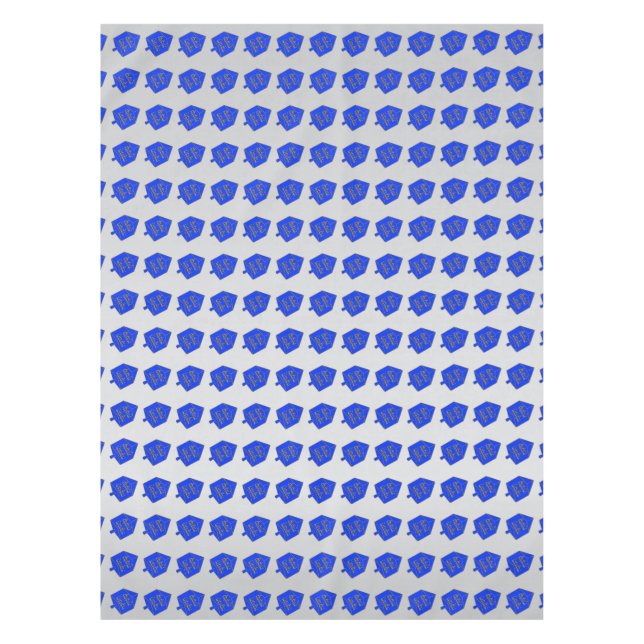 hanukkah, happy hanukkah, hanukkah candl tablecloth (Front)