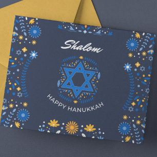 Hanukkah Holiday Postcard