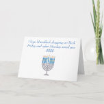 Hanukkah humour greeting card<br><div class="desc">Humourous Hanukkah Holiday greeting card.</div>