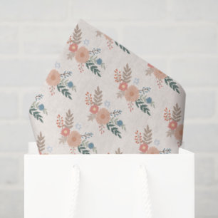 Hanukkah Jewish Bat Mitzvah Florals Hand-drawn Set Tissue Paper