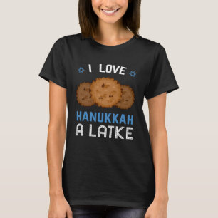 Hanukkah Jewish Festival Latke Potato Pancake Food T-Shirt