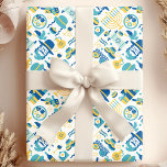 Hanukkah Jewish Sukkot Funny Cute Pattern Wrapping Paper<br><div class="desc">Hanukkah Jewish Sukkot Funny Cute Pattern Wrapping Paper. Trendy chic wrapping paper design. Perfect for a birthday party,  baby shower,  and even holidays!</div>