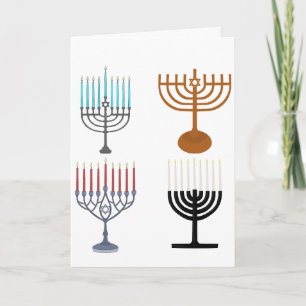 Hanukkah Judaism Jew Religion Card