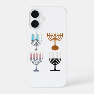 Hanukkah Judaism Jew Religion iPhone 16 Case