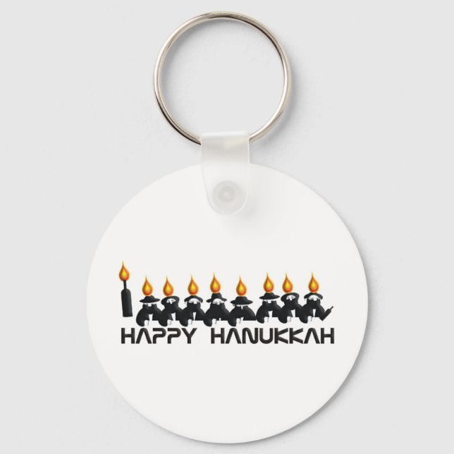 Hanukkah Key Ring (Front)