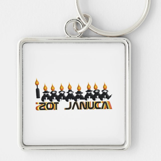 Hanukkah Key Ring (Front)