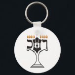 Hanukkah Key Ring<br><div class="desc">Customise it with your own design,  or any of ours.</div>