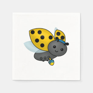Hanukkah Ladybug Napkin