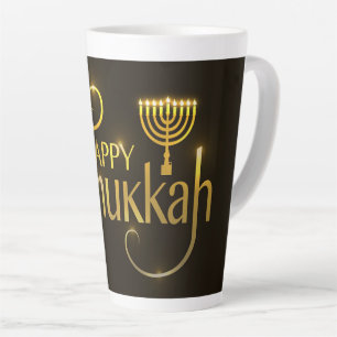 Hanukkah Latte Mug