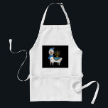 Hanukkah Llama Menorah Chanukah Alpaca Cute Gift Standard Apron<br><div class="desc">Hanukkah Llama Menorah Chanukah Alpaca Cute Women Girls Gift. Llama birthday gift,  Llamas Animal Lover Gift,  Cool Llama gift !!</div>