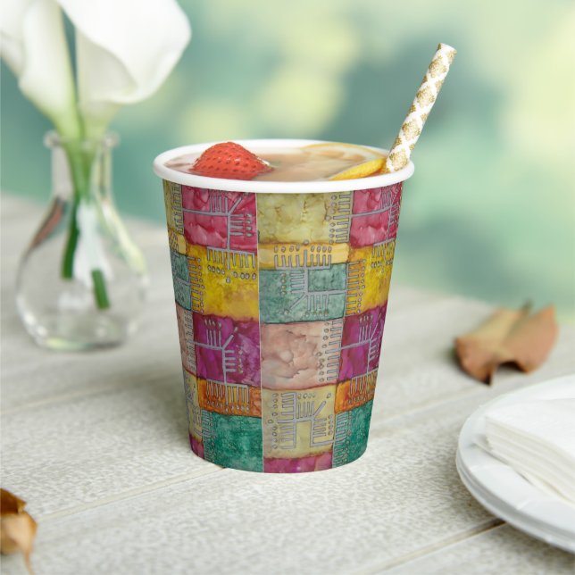 Hanukkah Lots A Latkes 8 oz. Paper Cups (Insitu)