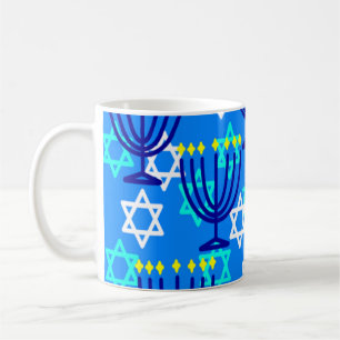 Hanukkah Menorahs Coffee Mug