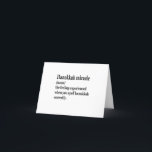 Hanukkah Miracle Funny Chanukah Jewish Definition  Thank You Card<br><div class="desc">Hanukkah, jewish, jew, chanukah, dreidel, gift, birthday, groovy, christmas, menorah</div>