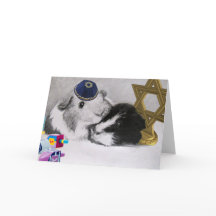 Hanukkah Mitzvah Peegs Guinea Pigs Customizable