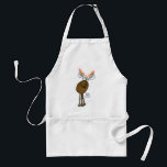 Hanukkah moose! standard apron<br><div class="desc">This little cartoon moose Menorah is wishing you a Moosed Happy Hanukkah!</div>