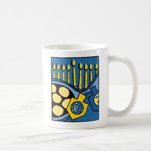 Hanukkah Mug humourous Personalise Option (Right)