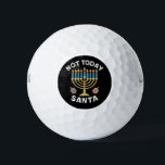 Hanukkah Not Today Santa Jewish Chanukah  Golf Balls<br><div class="desc">Hanukkah Not Today Santa Jewish Chanukah</div>