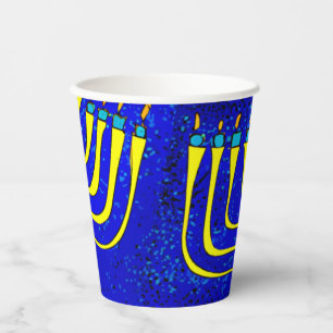 Hanukkah Paper Cups