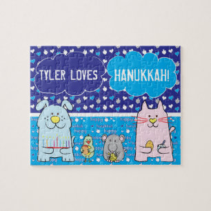 Hanukkah "PETS" Personalised Puzzle
