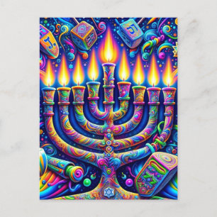 Hanukkah  postcard