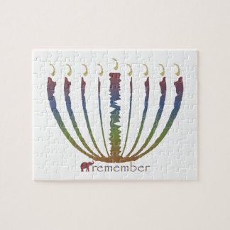 Hanukkah - remember jigsaw puzzle