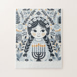 Hanukkah Sameach Glow Puzzle: Piece Together Festi Jigsaw Puzzle<br><div class="desc">Dive into the joy of Hanukkah with our "Hanukkah Sameach Glow" Puzzle – a delightful fusion of art and entertainment. This exclusive design features a radiant menorah, spinning dreidel, and festive symbols, providing a unique and joyous activity for the whole family. Crafted with precision and high-quality materials, our puzzle pieces...</div>