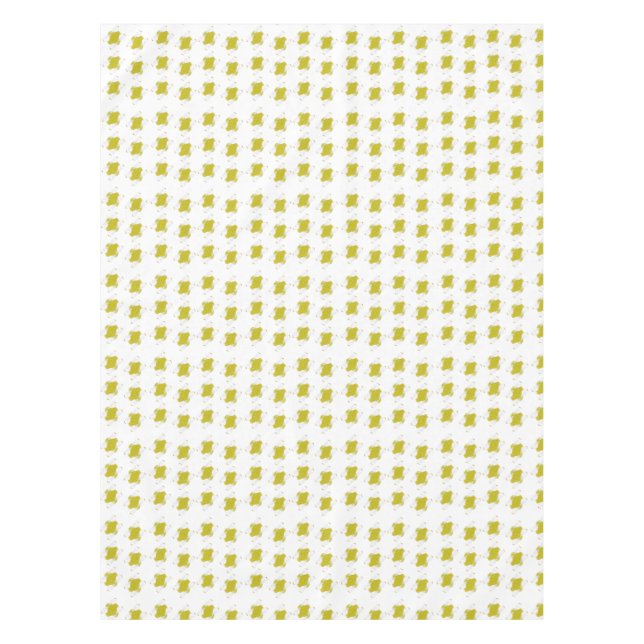 Hanukkah seagull with dreidel and gelt tablecloth (Front)