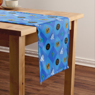 Hanukkah Short Table Runner
