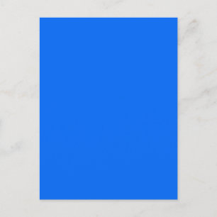 Hanukkah Sky Blue Solid Holiday Colour Background Postcard
