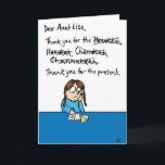 Hanukkah Spellings Hanukkah Joke Greeting Card<br><div class="desc">Have Happy Hanuk...  no matter how you spell it!</div>
