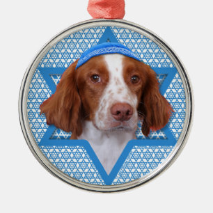 Hanukkah Star of David - Brittany - Charlie Metal Tree Decoration