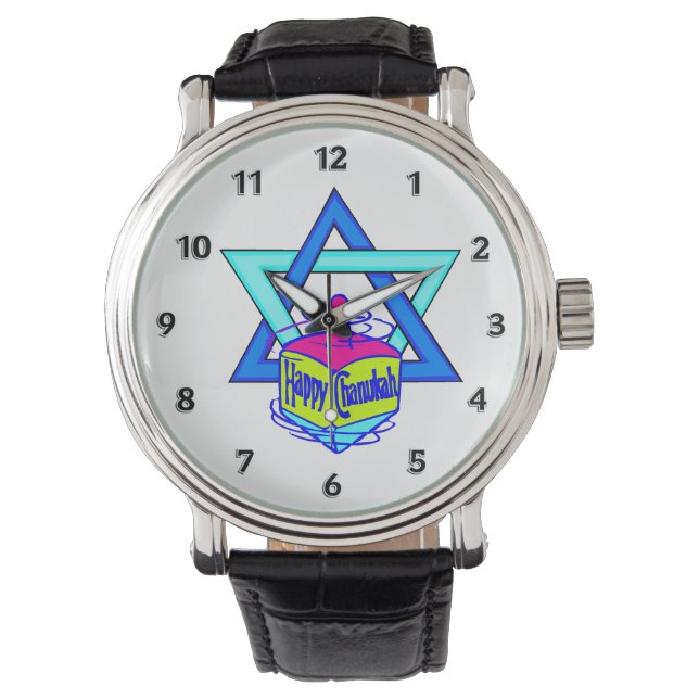 Hanukkah Star of David Watch (Front)