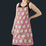 Hanukkah Sufganiyah Jelly Doughnut Jewish Holiday Apron<br><div class="desc">All-over-print apron features an original marker illustration of jelly doughnuts.

This design is also available on other products. Don't see what you're looking for? Contact Rebecca to have something designed just for you.</div>