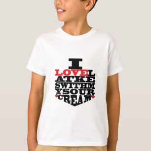 Hanukkah Tee Shirt Kids "I Love Latkes"