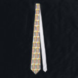 Hanukkah Tie<br><div class="desc">Adorable menorah tie; be cool and different or give a cool and different Hanukkah gift; see more of our hipster Hanukkah stuff at: www.zazzle.com/inthepresent* or in AU at: www.zazzle.com.au/inthepresent</div>