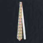 Hanukkah Tie<br><div class="desc">Adorable menorah tie; be cool and different or give a cool and different Hanukkah gift; see more of our hipster Hanukkah stuff at: www.zazzle.com/inthepresent* or in AU at: www.zazzle.com.au/inthepresent</div>