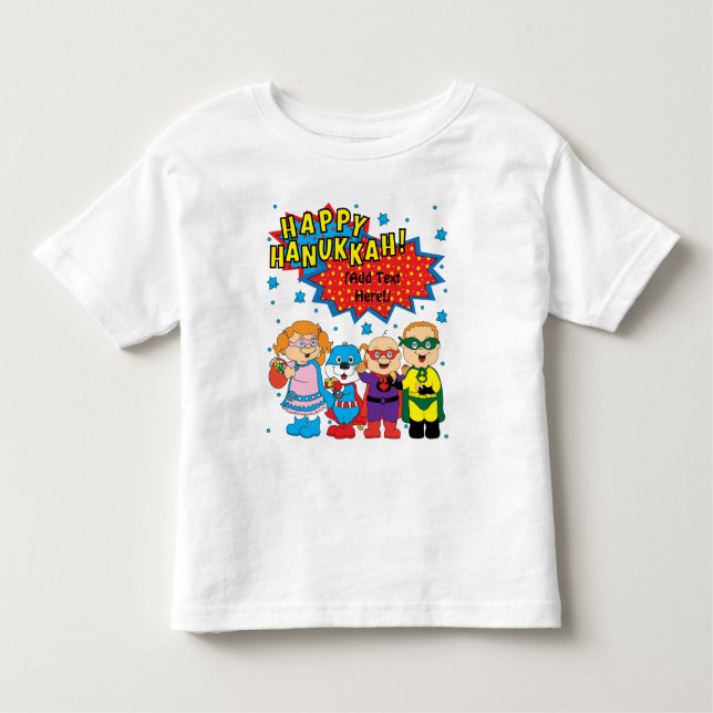 Hanukkah Toddler T-Shirt (Front)
