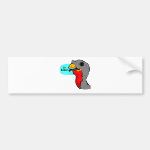 HANUKKAH TURKEY GOT LATKES GIFTS THANKSGIVUKKAH BUMPER STICKER