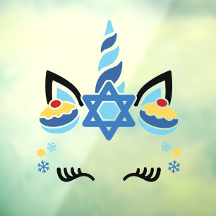 Hanukkah Unicorn with Jelly Doughnuts Fun