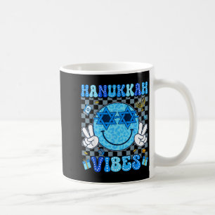 Hanukkah Vibes Chanukah Pajama Happy Hanukkah Men  Coffee Mug